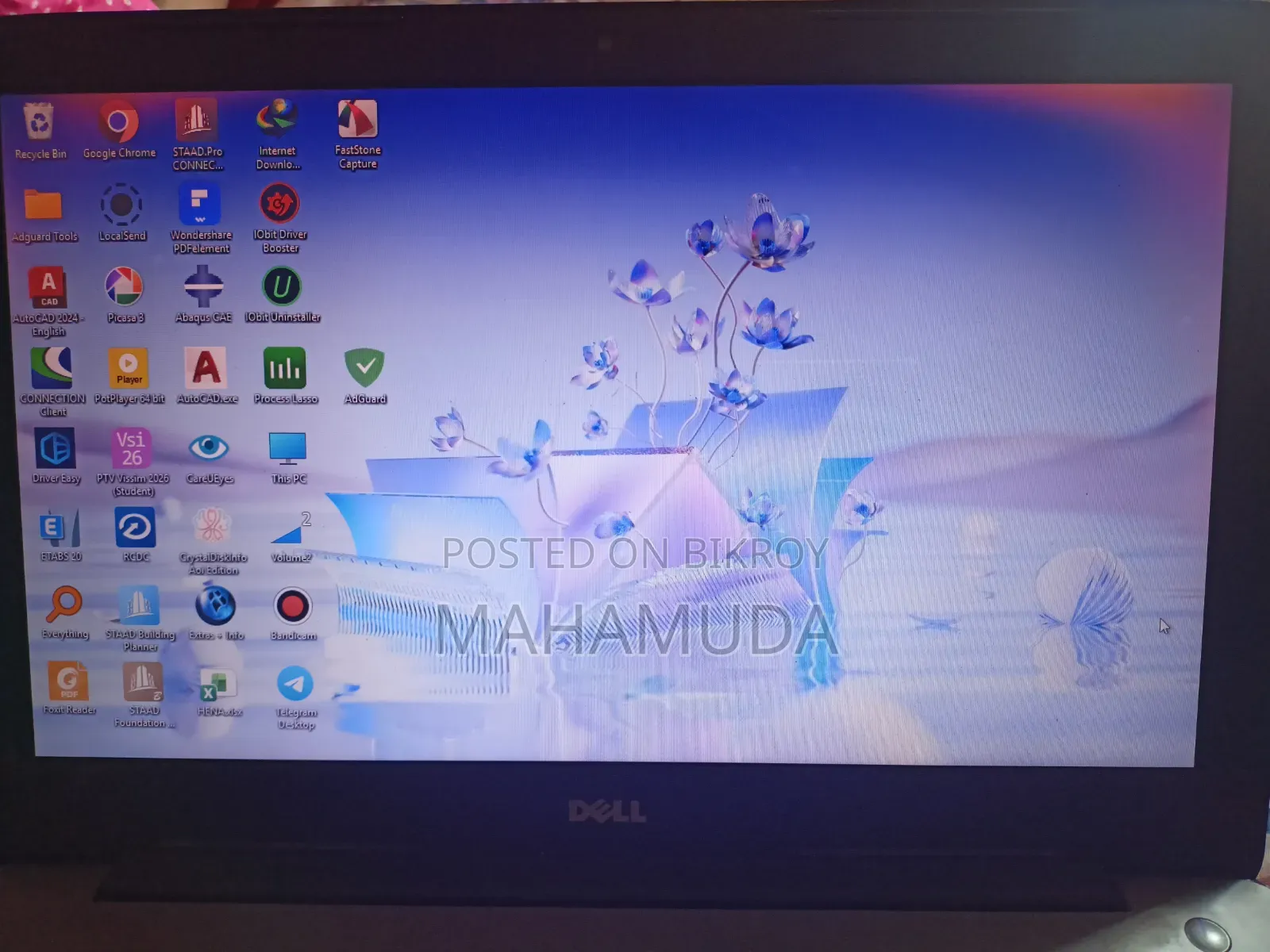 Laptop Dell Inspiron 15 5567 8GB Intel Core I3 SSD 256GB