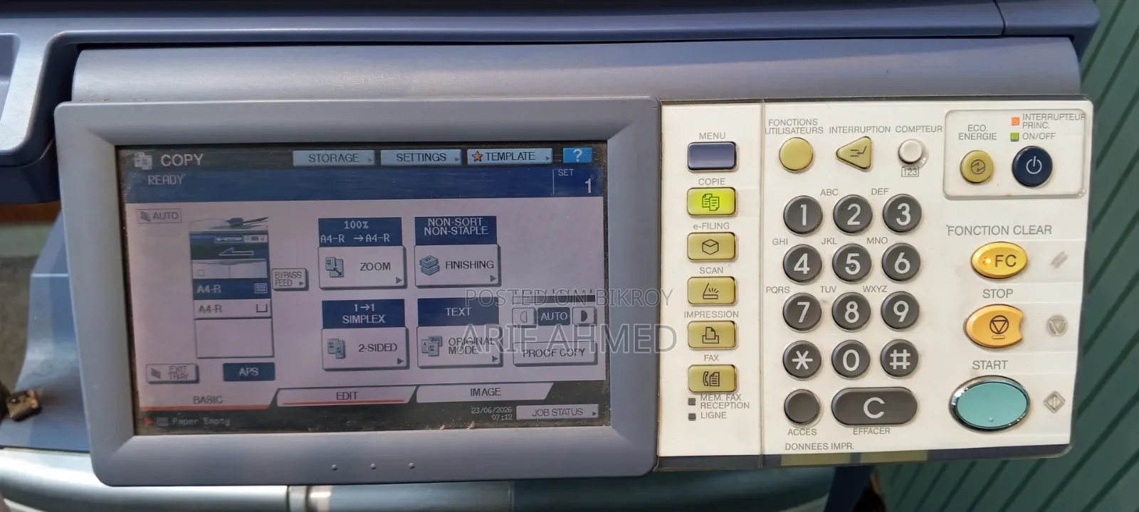 Toshiba Photocopy Machine