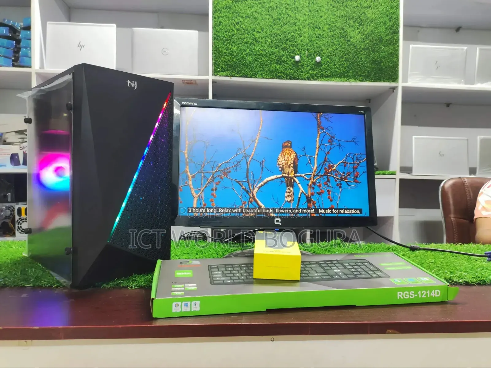 Desktop Computer 4GB Intel Core I3 SSD 128GB