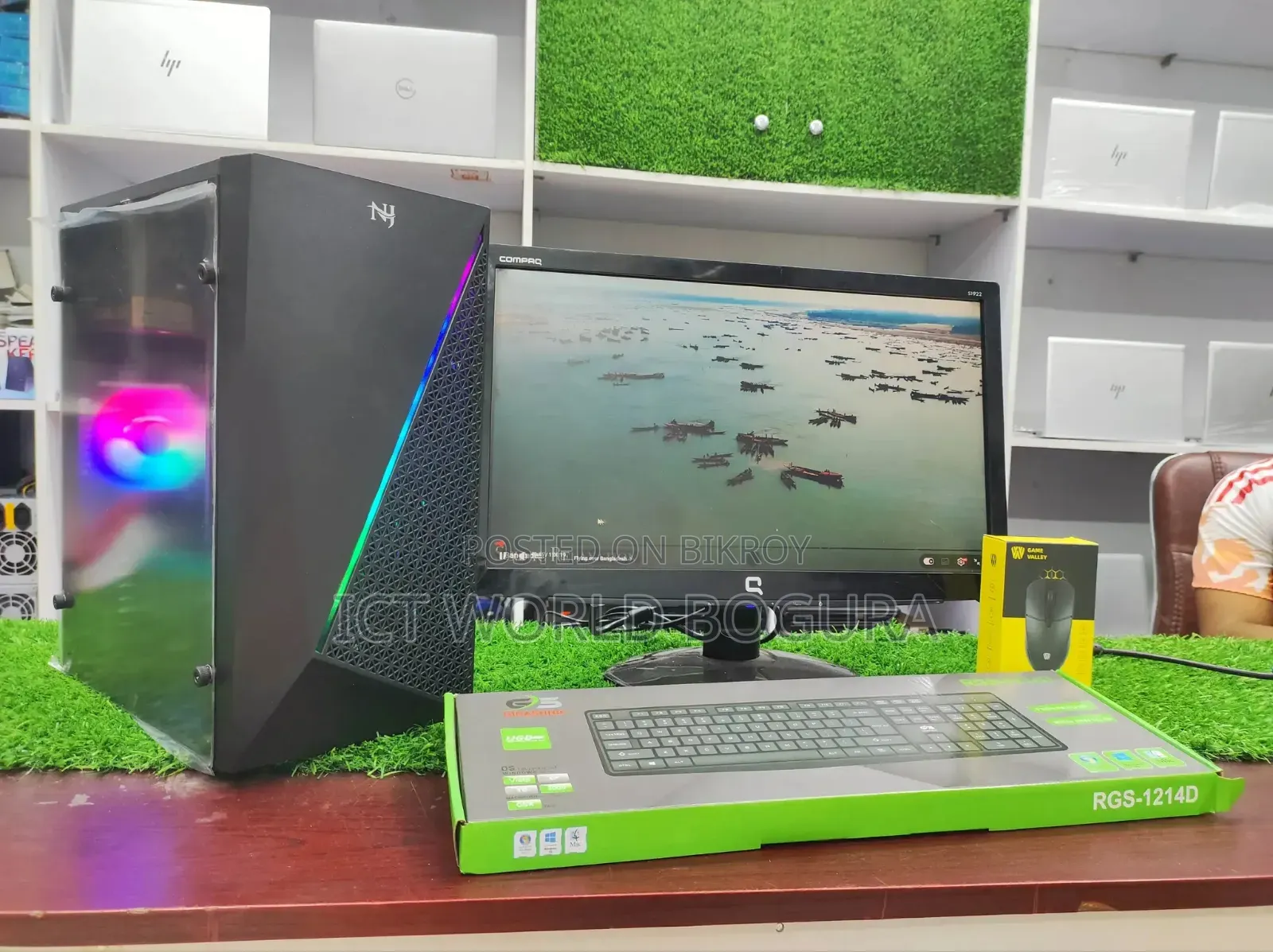 Desktop Computer 4GB Intel Core I3 SSD 128GB