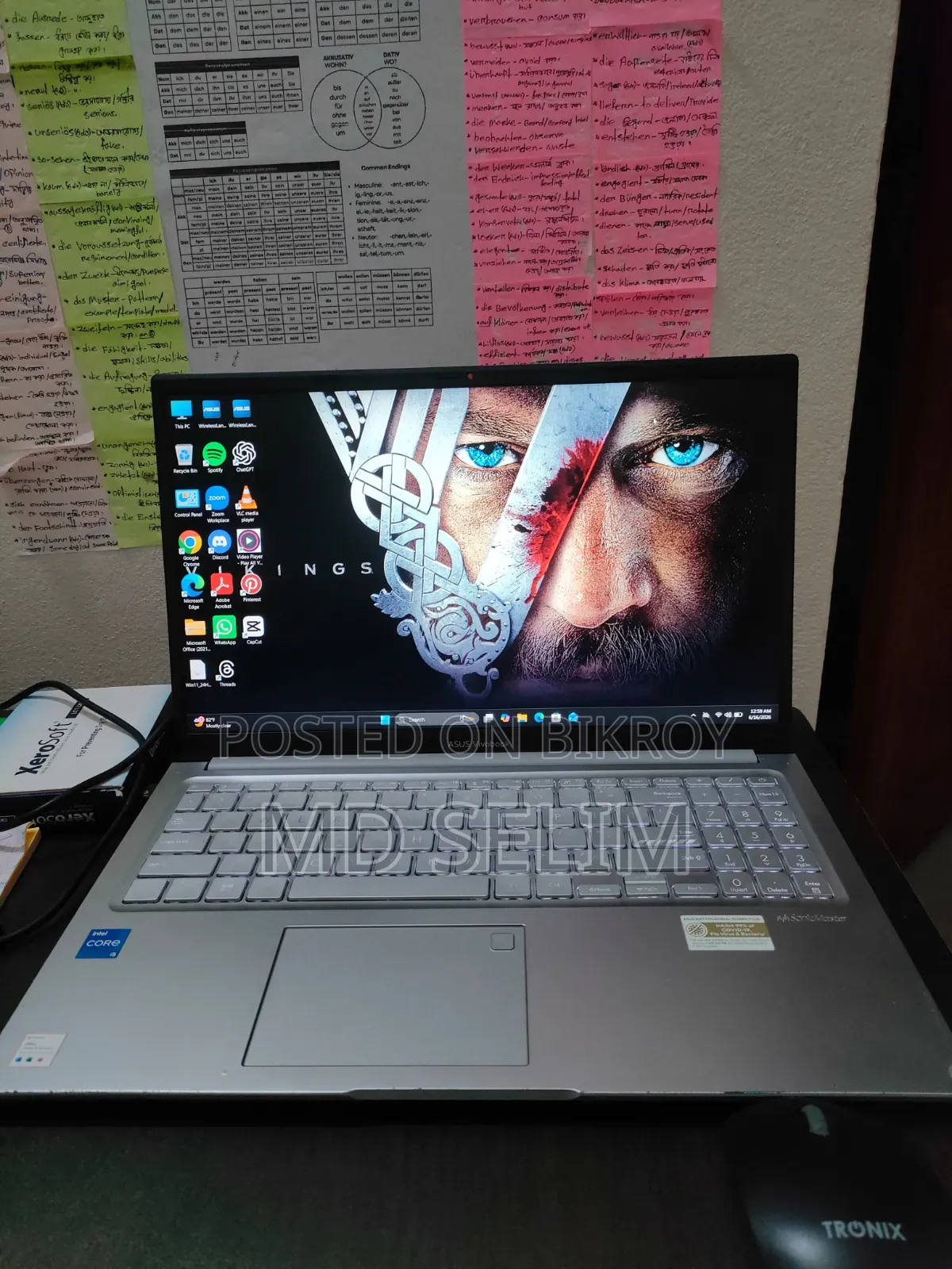 Laptop Asus VivoBook S15 S530UN 8GB Intel Core I5 SSD 512GB
