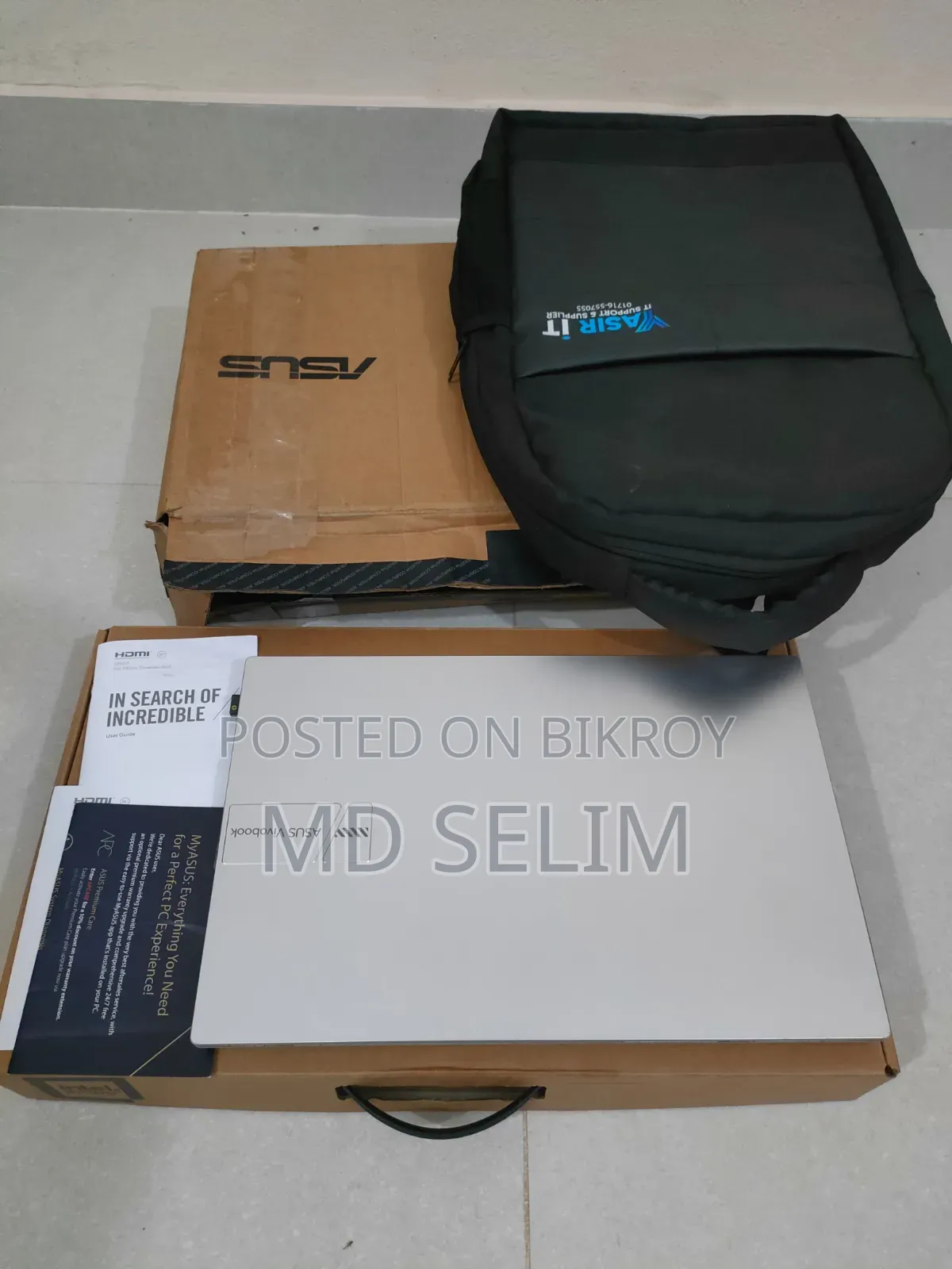 Laptop Asus VivoBook S15 S530UN 8GB Intel Core I5 SSD 512GB