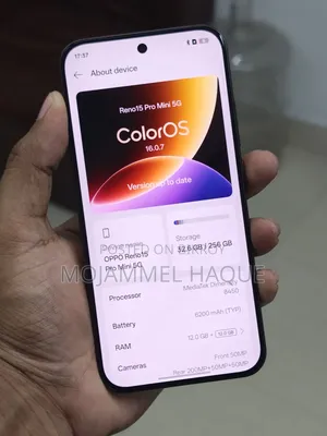 Oppo Reno15 Pro Mini 5G 256 GB Gray