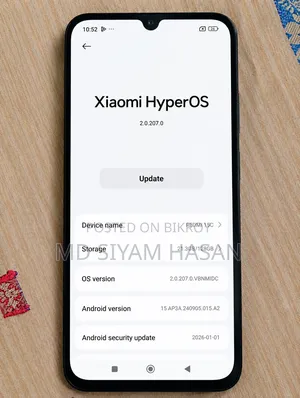 শাওমি রেডমি ১৫সি ৪জি ১২৮ জিবি ব্ল্যাক