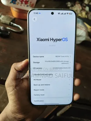 Xiaomi Redmi Turbo 4 Pro 256 GB White