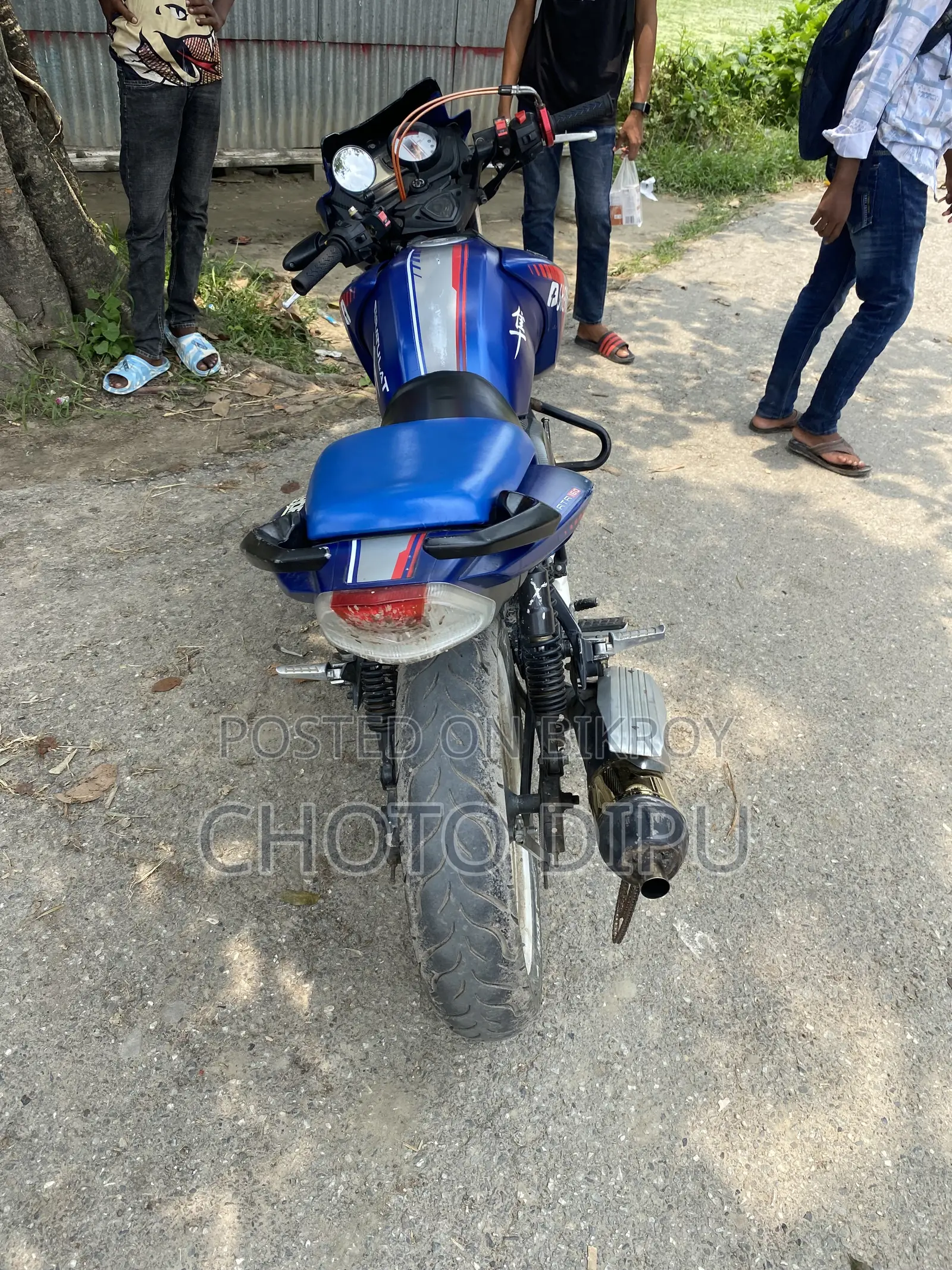 New TVS Apache RTR 160 2V 2022 Blue