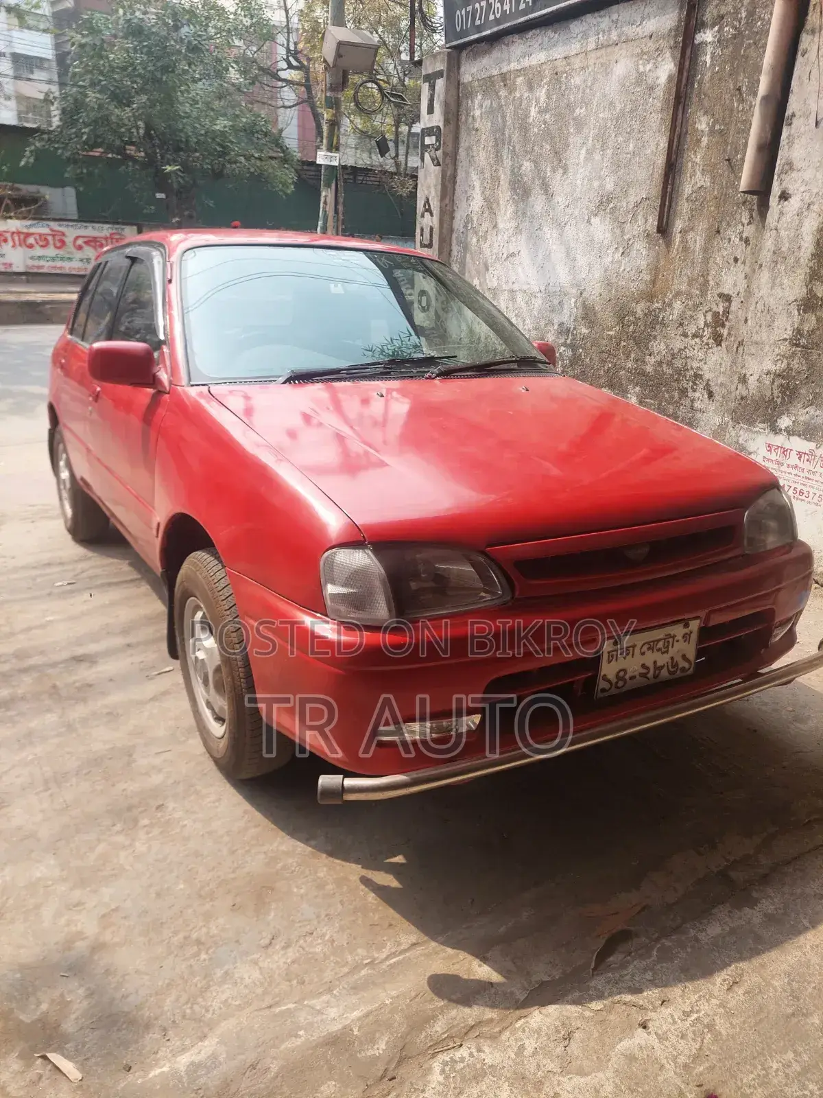 Toyota Starlet Glanza 1995 Red