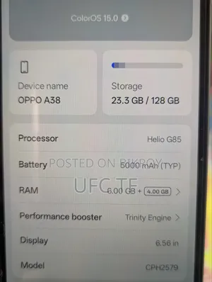 Oppo A38 128 GB Rose Gold