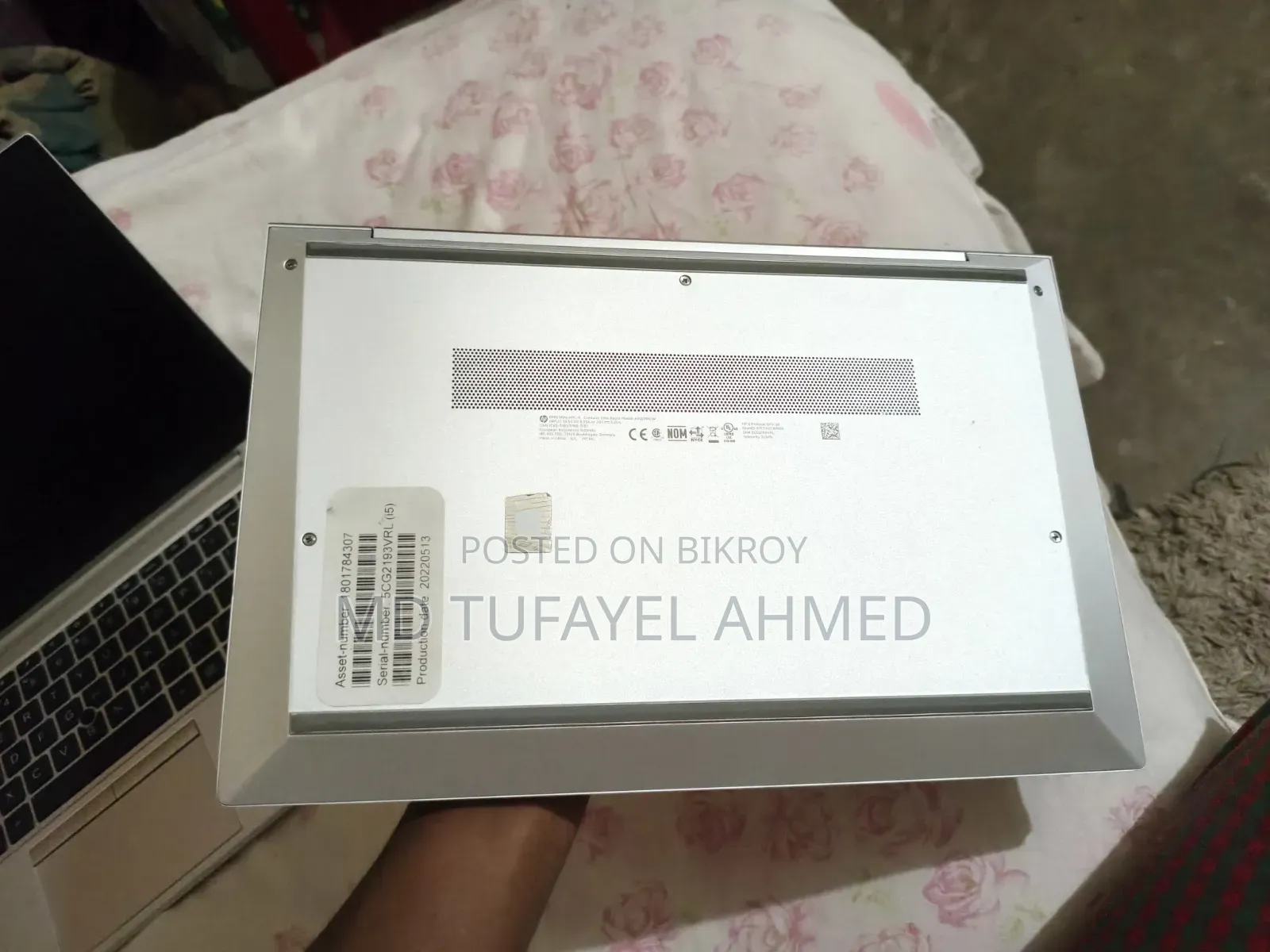 Laptop HP EliteBook 840 G8 8GB Intel Core I5 SSD 256GB