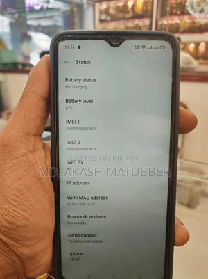 Oppo A15s 64 GB White
