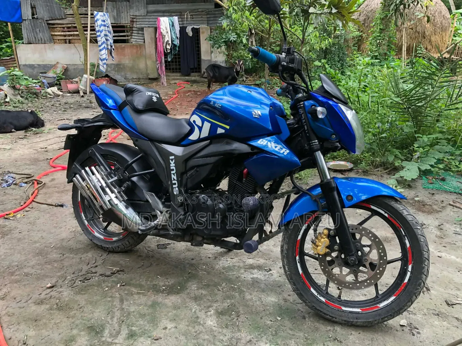 Suzuki Gixxer Monotone 2019 Blue