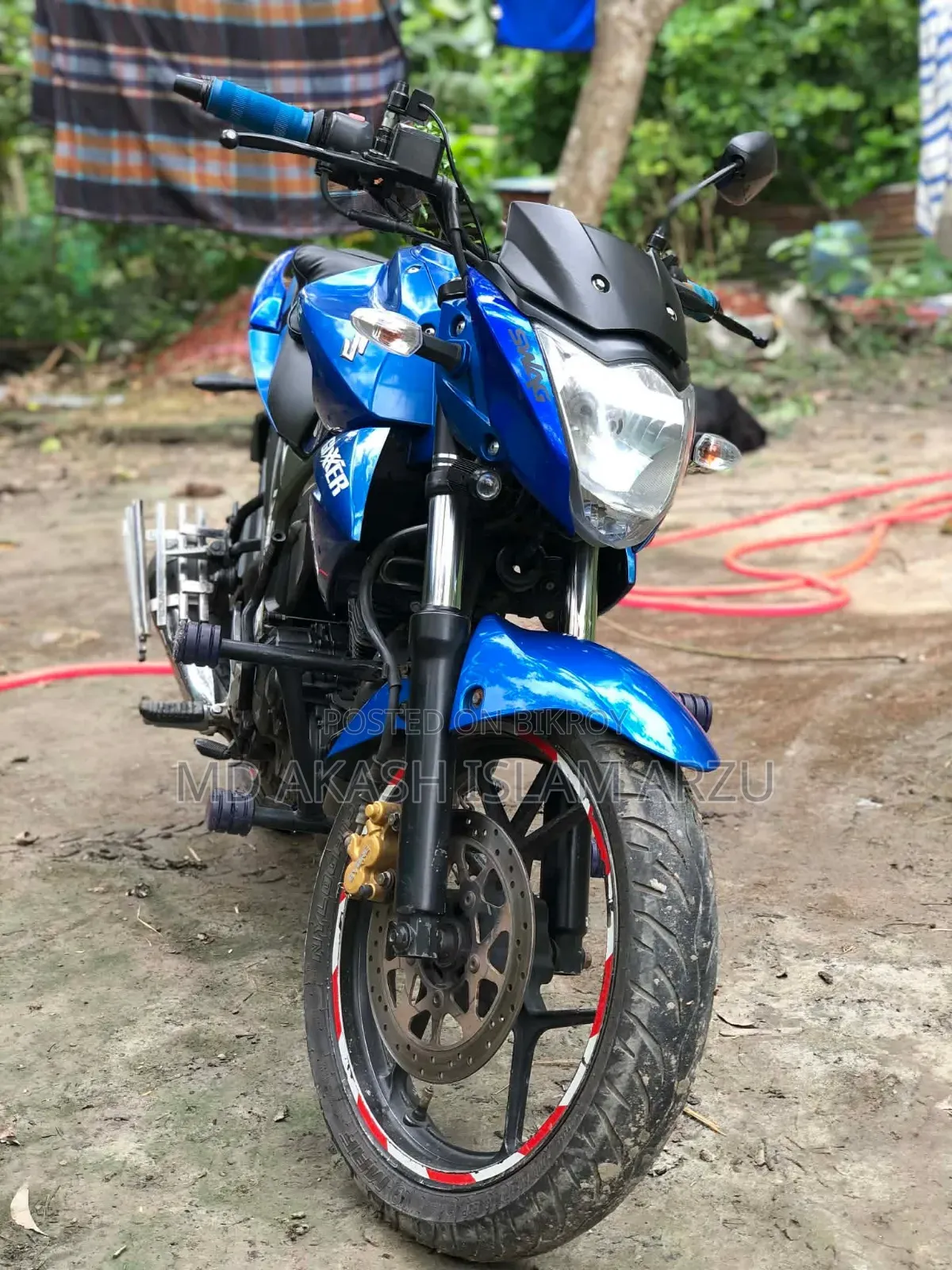 Suzuki Gixxer Monotone 2019 Blue