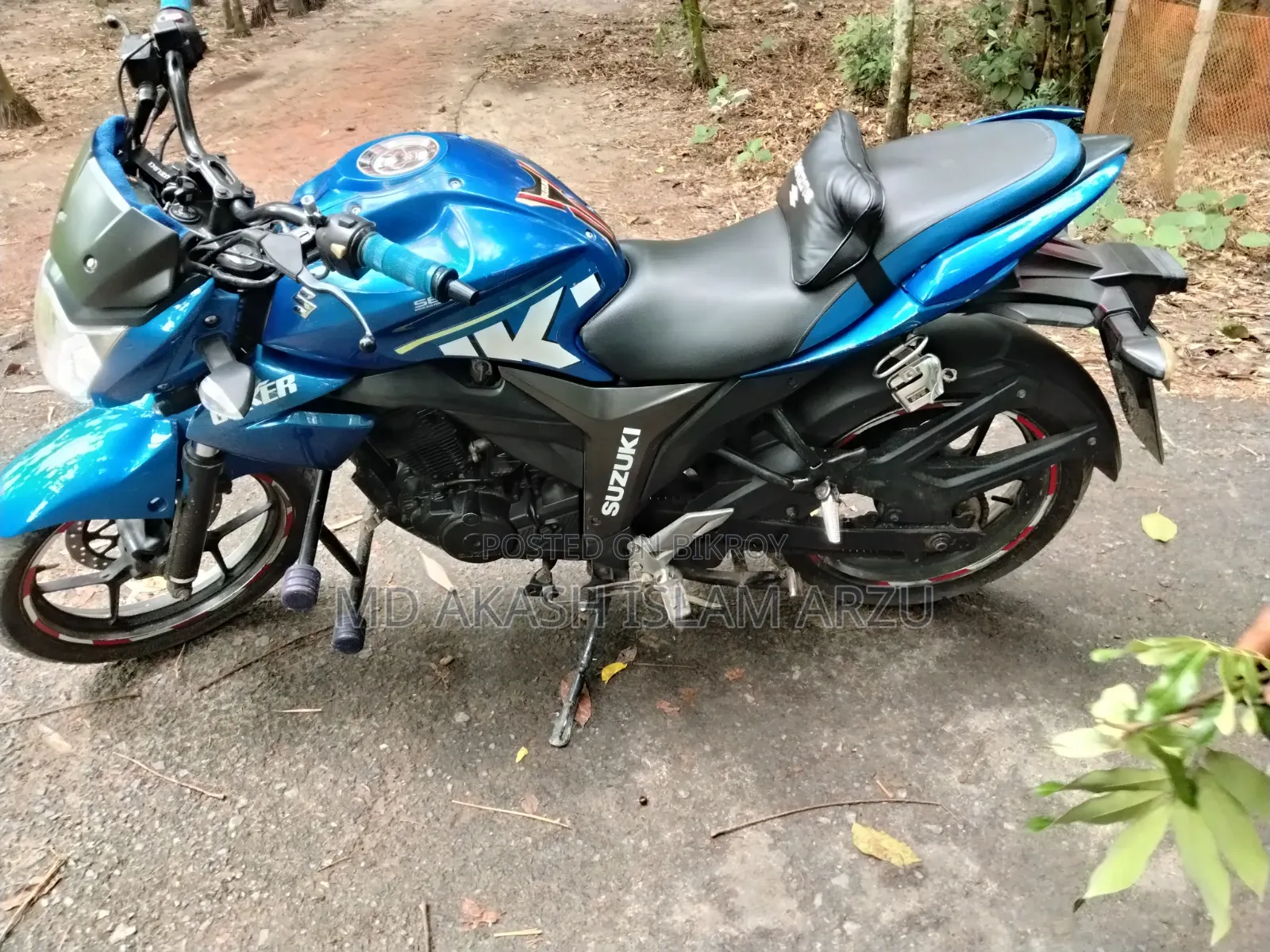 Suzuki Gixxer Monotone 2019 Blue