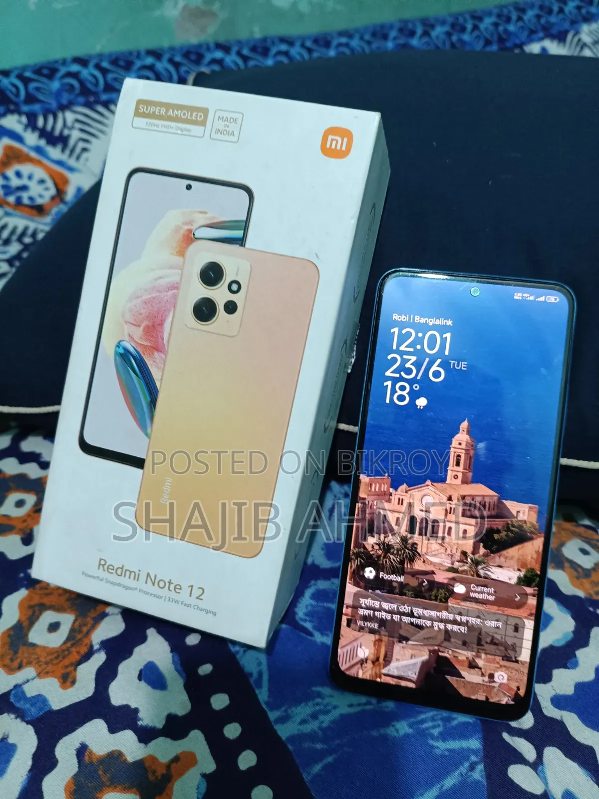 Xiaomi Redmi Note 12 128 GB Blue