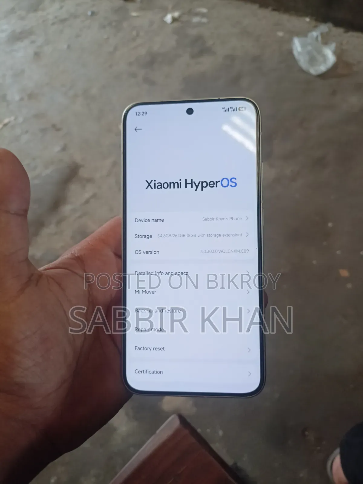 Xiaomi Redmi Turbo 4 Pro 256 GB White