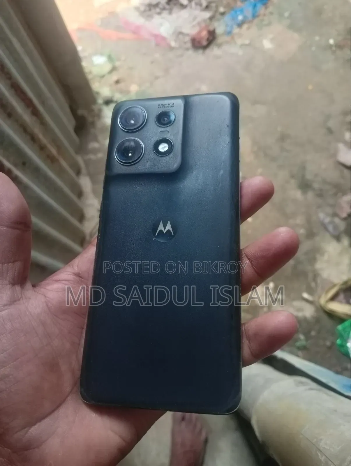 মটোরোলা এজ ৫০ প্রো ২৫৬ জিবি ব্ল্যাক