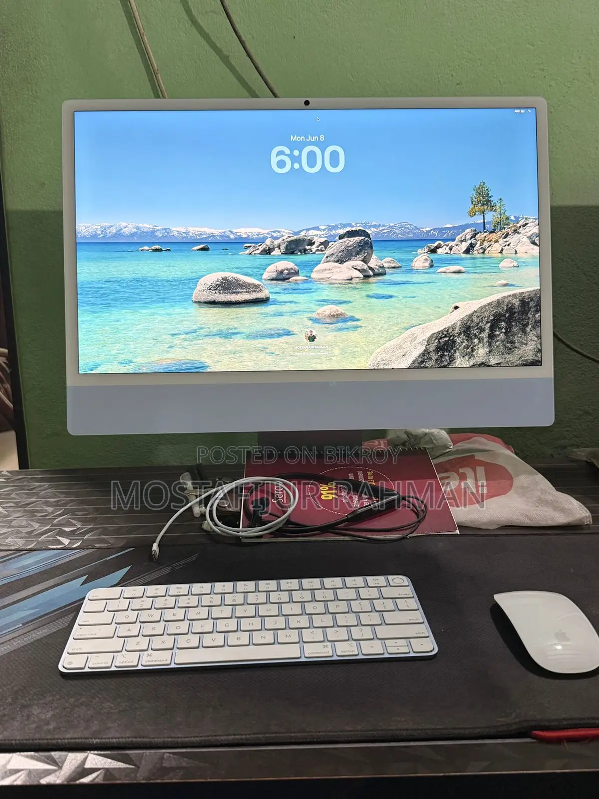 New Desktop Computer Apple iMac M4 16GB Apple M4 SSD 256GB