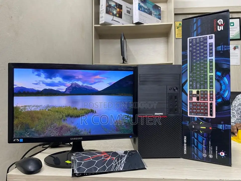 New Desktop Computer 8GB Intel Core I3 SSD 128GB