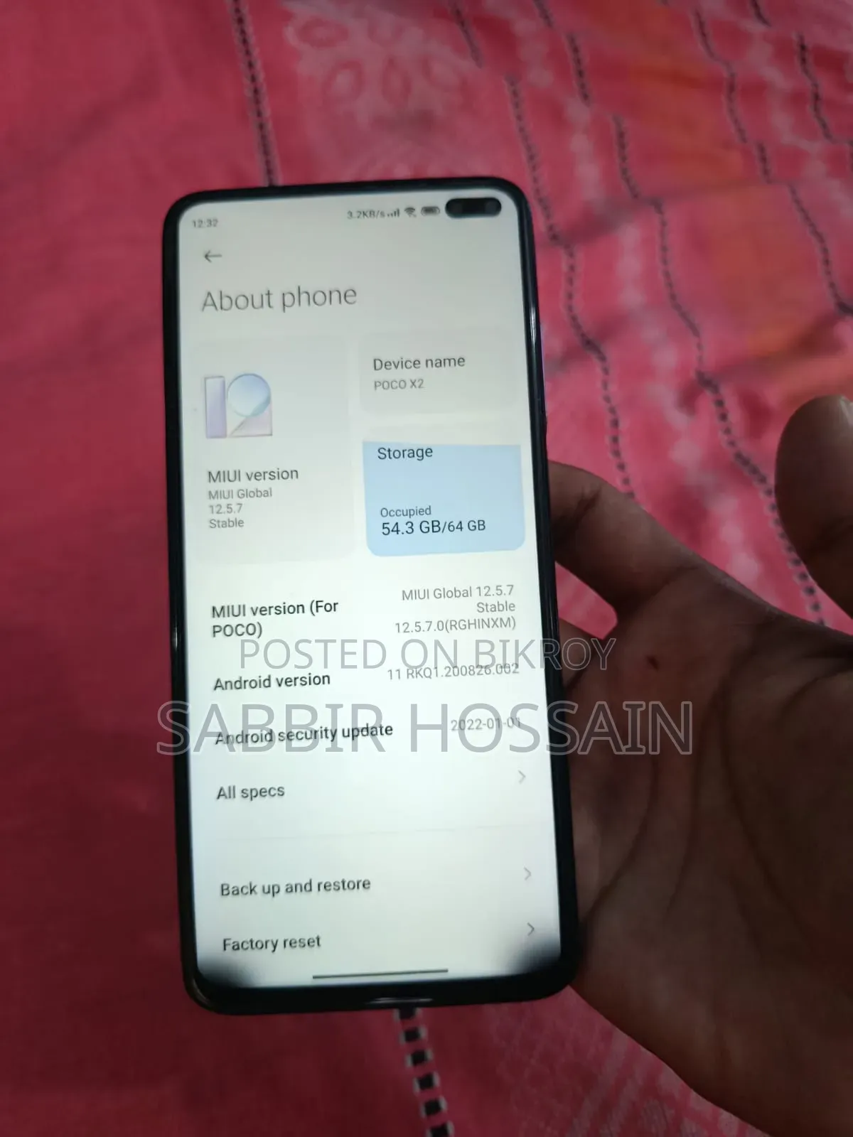 Xiaomi Pocophone X2 64 GB Purple