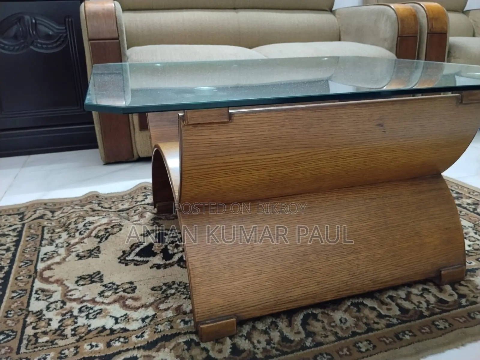 সলিড আতবি উড সোফা সেট + টি টেবিল – ২২,০০০ টাকা