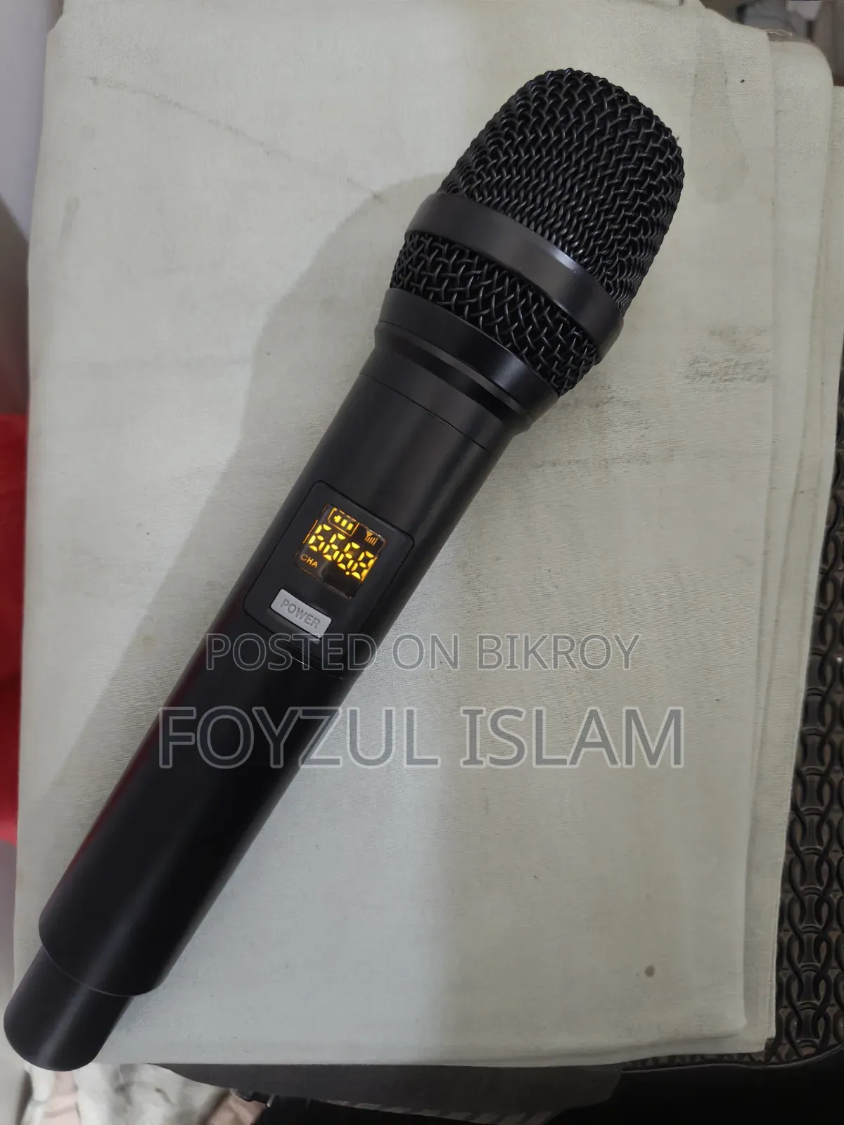Wireless Microphone Metal Body.