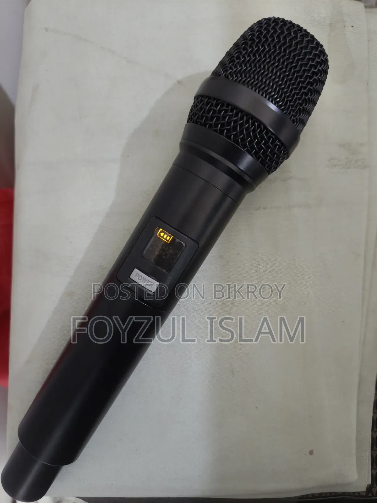 Wireless Microphone Metal Body.