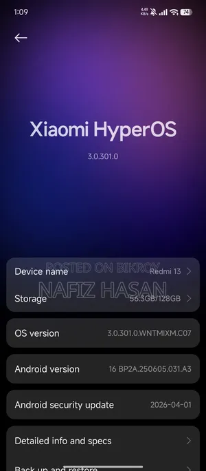 Xiaomi 13 128 GB Black