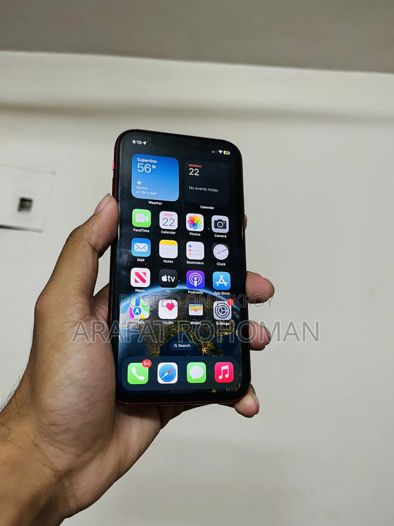 Apple iPhone XR 64 GB Red