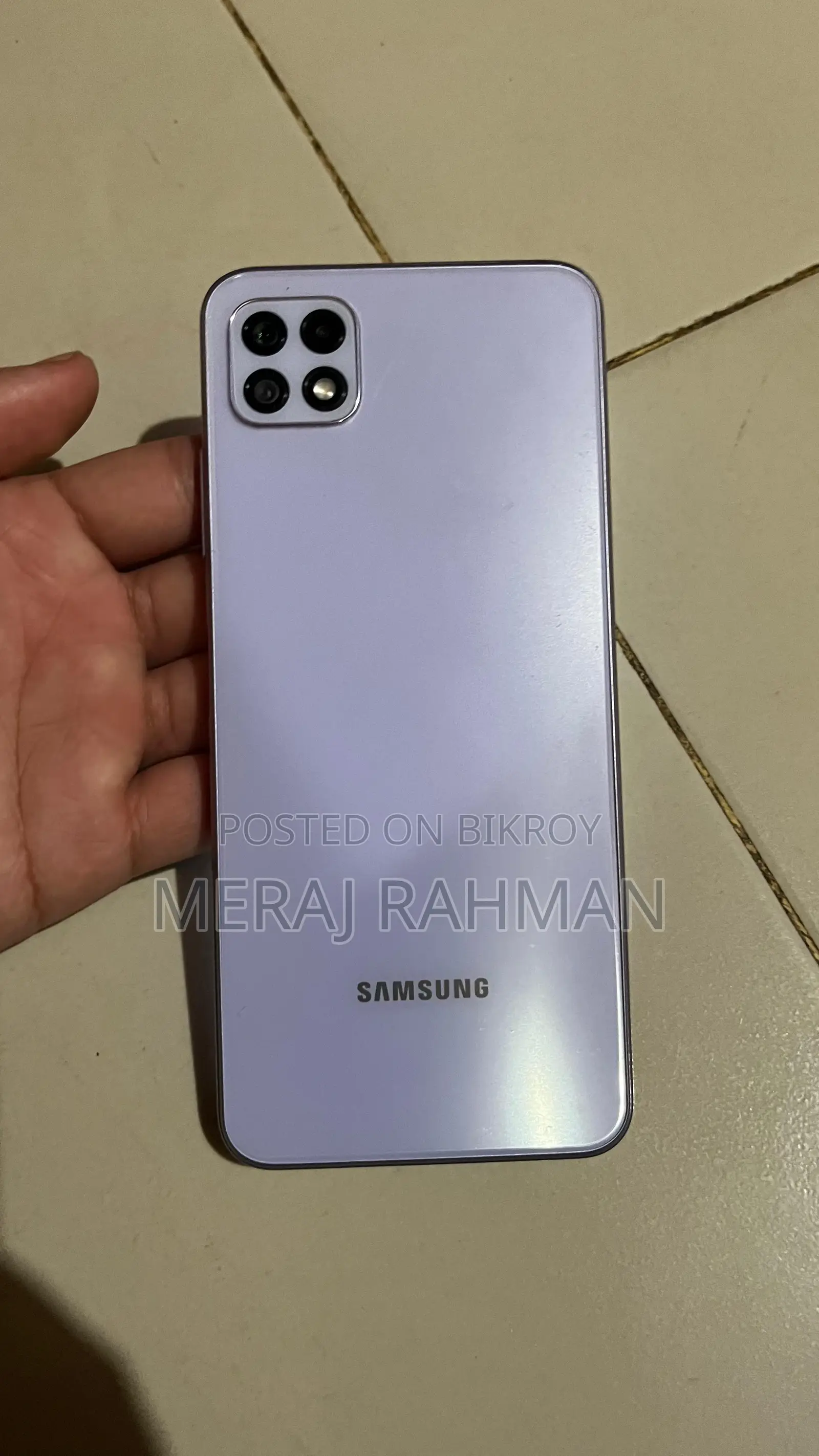 স্যামসাং গ্যালাক্সি এ২২ ৫জি ১২৮ জিবি পার্পল