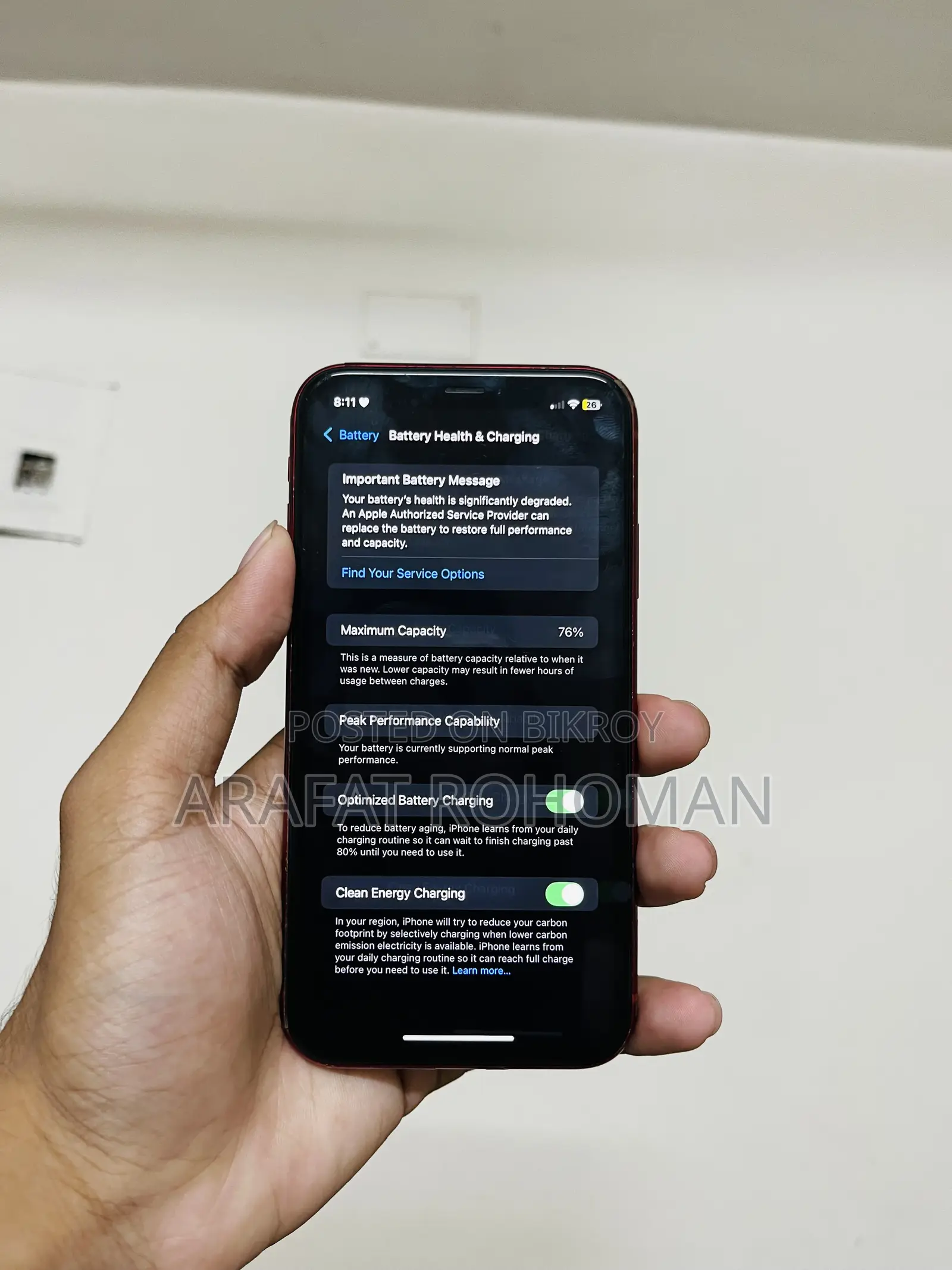 Apple iPhone XR 64 GB Red