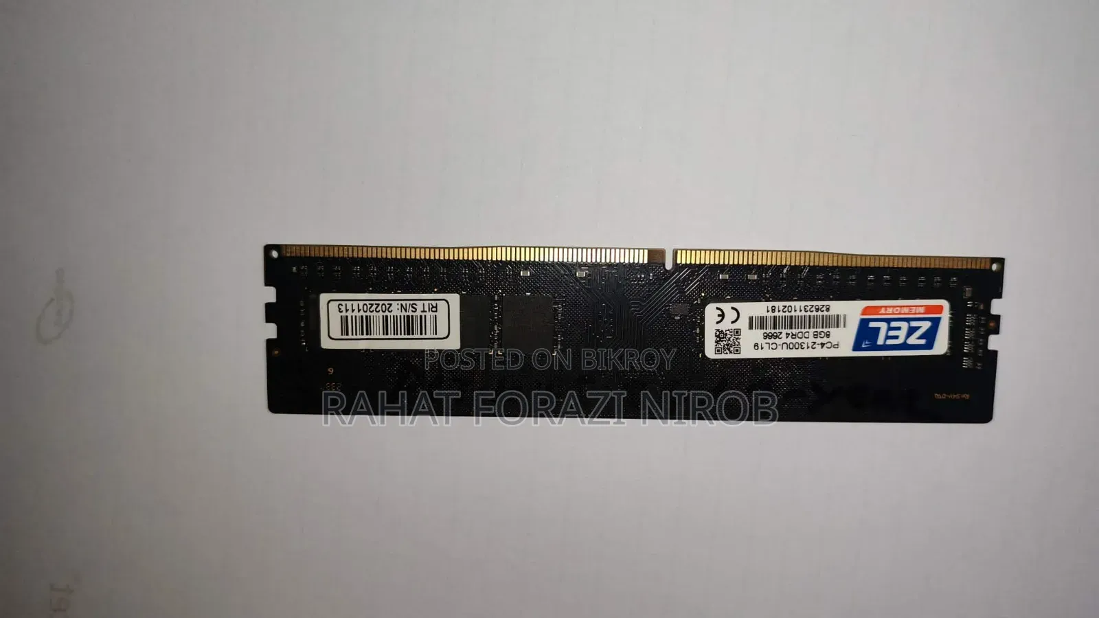DDR4 8GB 2666MHz RAM