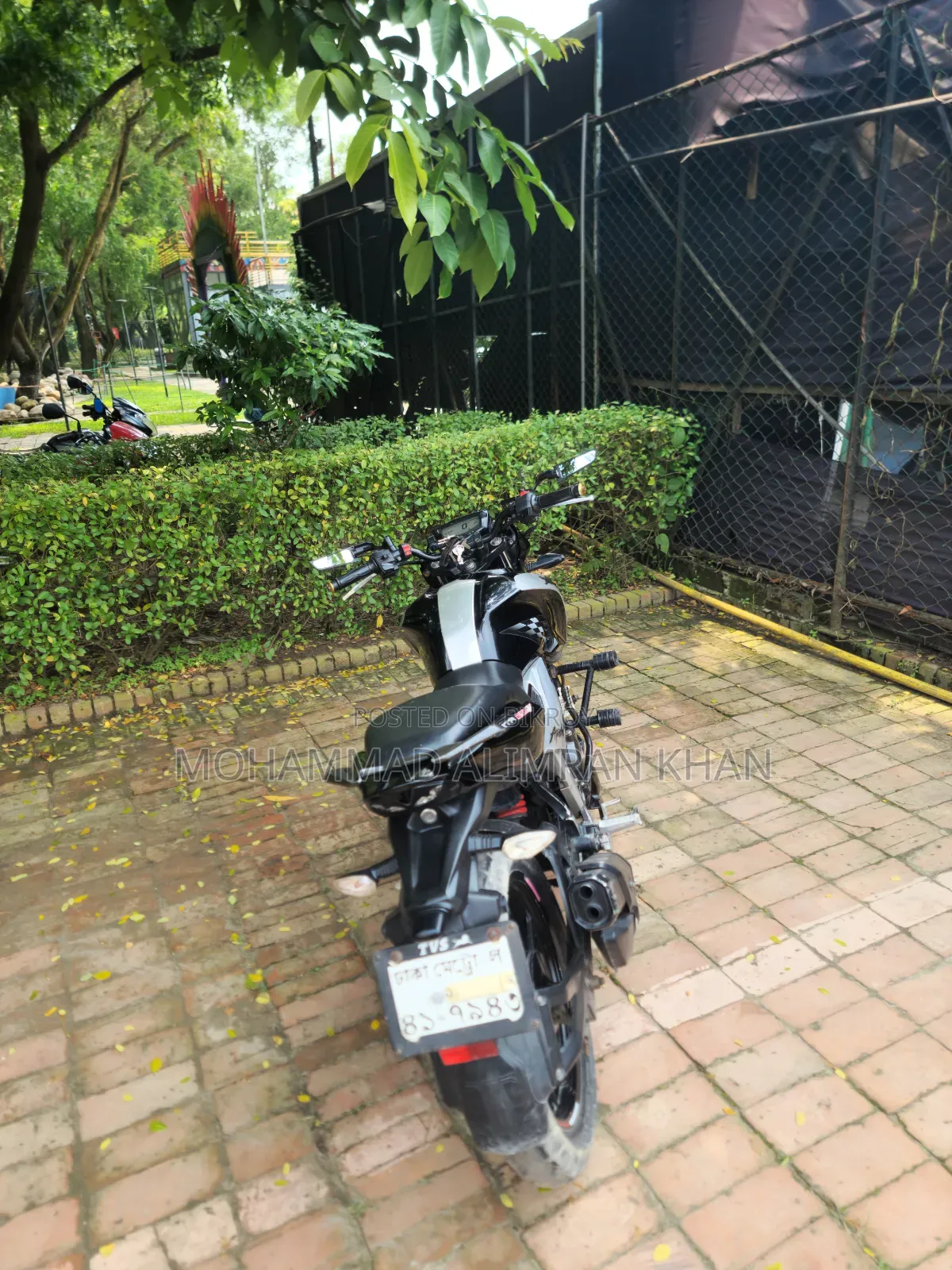 TVS Apache 160 4V 2020 Black