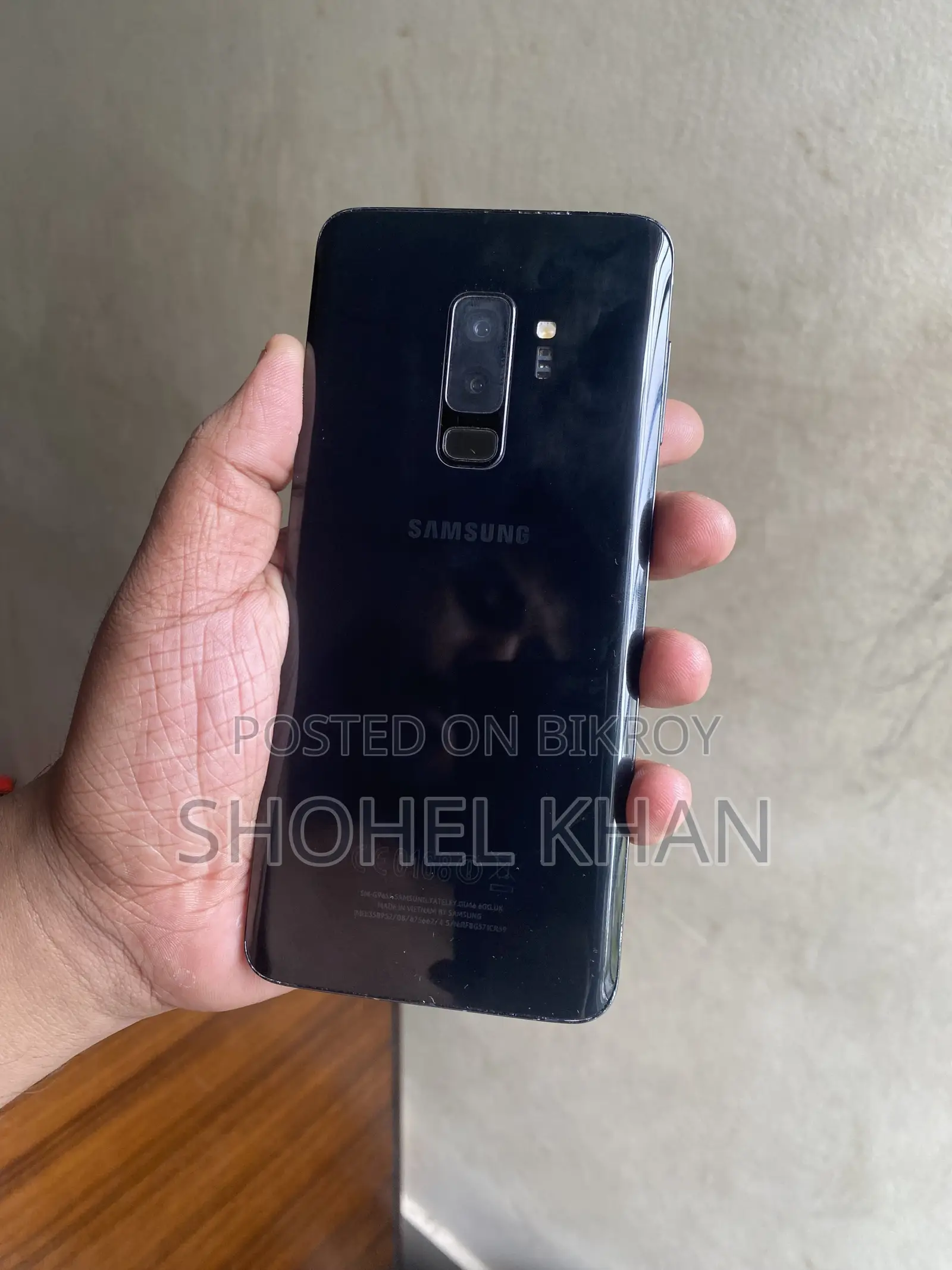 Samsung Galaxy S9 Plus 128 GB Black