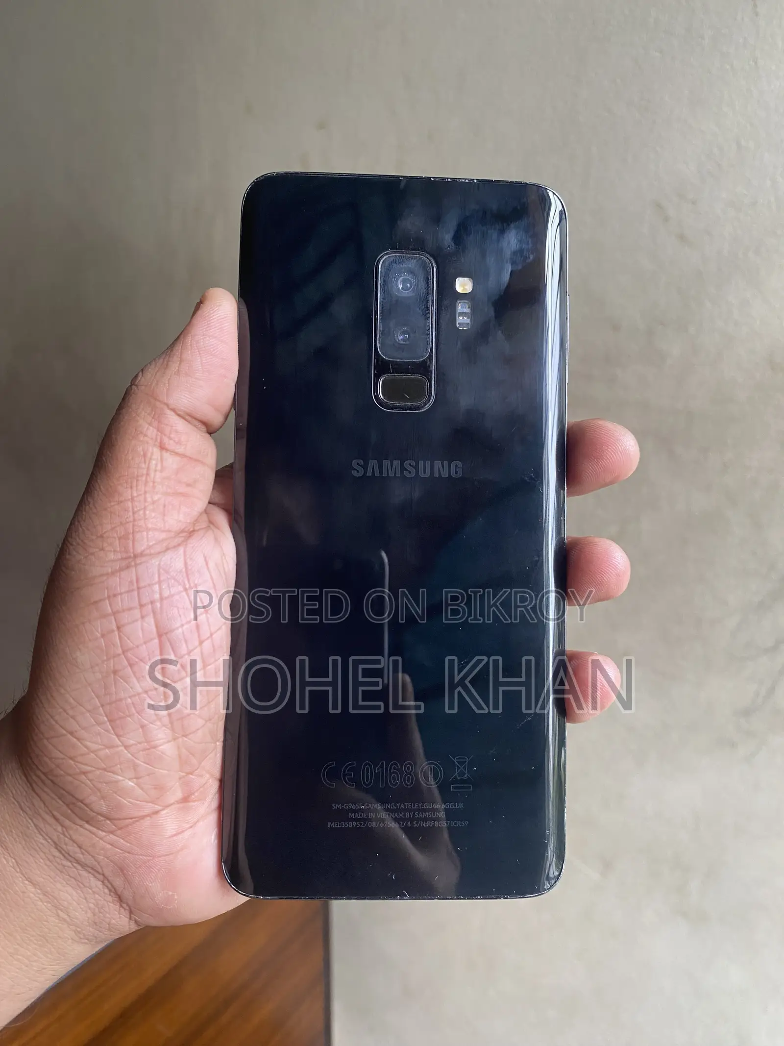 Samsung Galaxy S9 Plus 128 GB Black