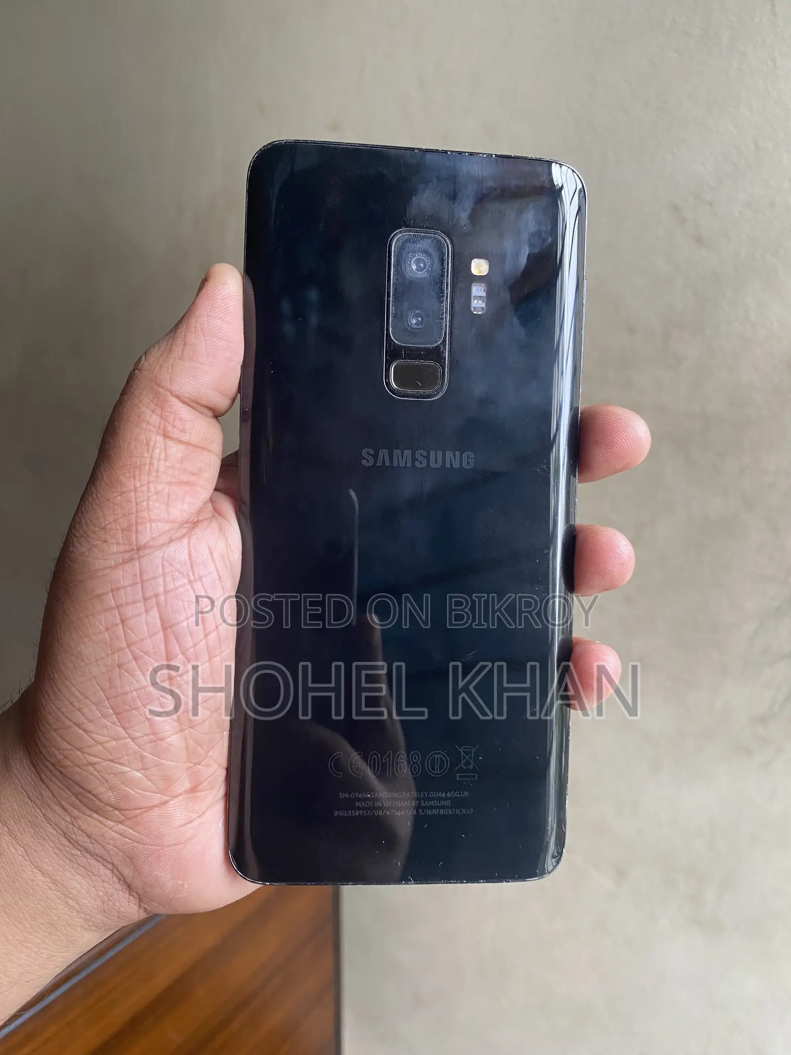 Samsung Galaxy S9 Plus 128 GB Black