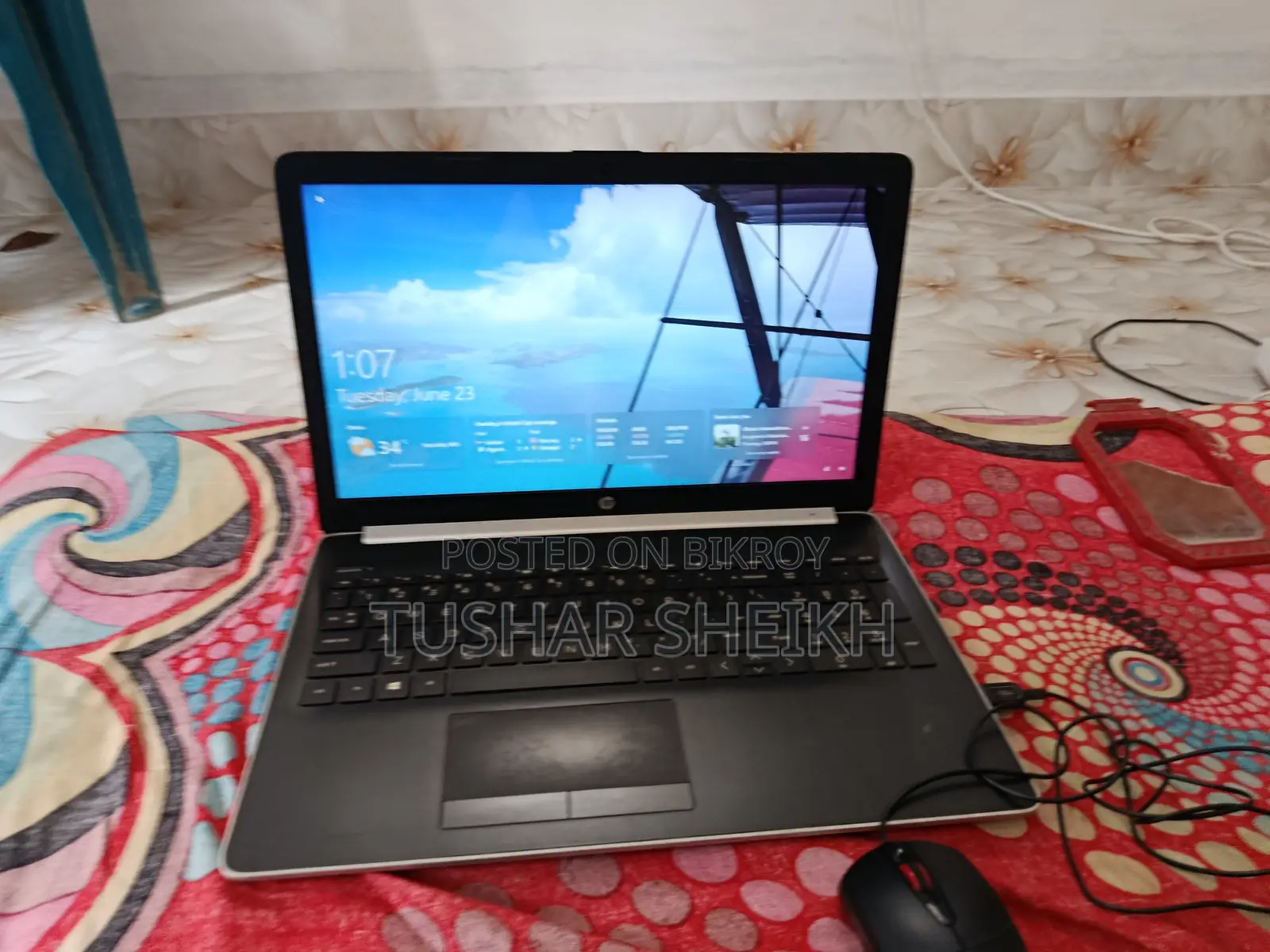 ল্যাপটপ HP 15 4GB র‍্যাম Intel Pentium HDD+SSD 128GB