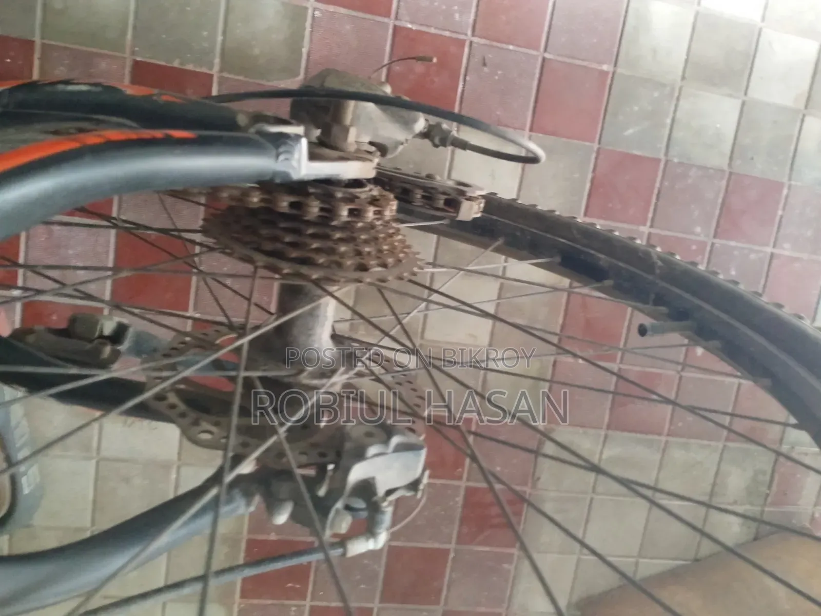 Bicycle is lying unused so it will be sold