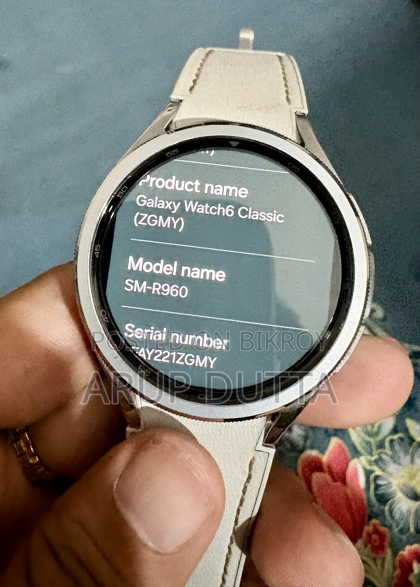 Samsung Galaxy Watch6 Classic — Used, Excellent Condition