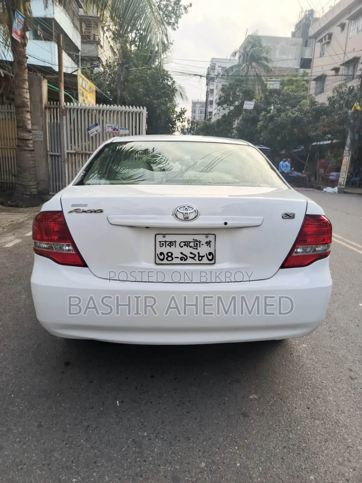 Toyota Axio 2012 White