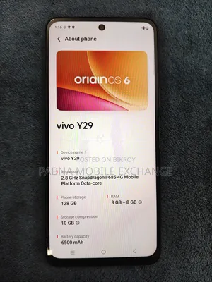 Vivo Y29 4G 128 GB White