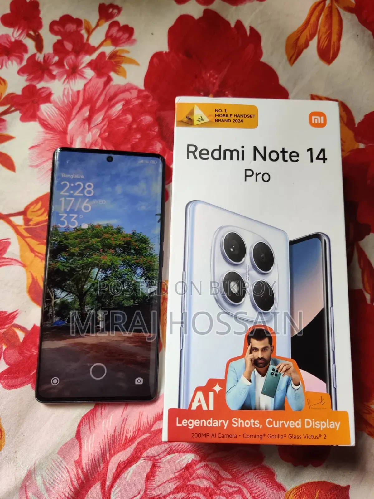 Xiaomi Redmi Note 14 Pro 256 GB Black