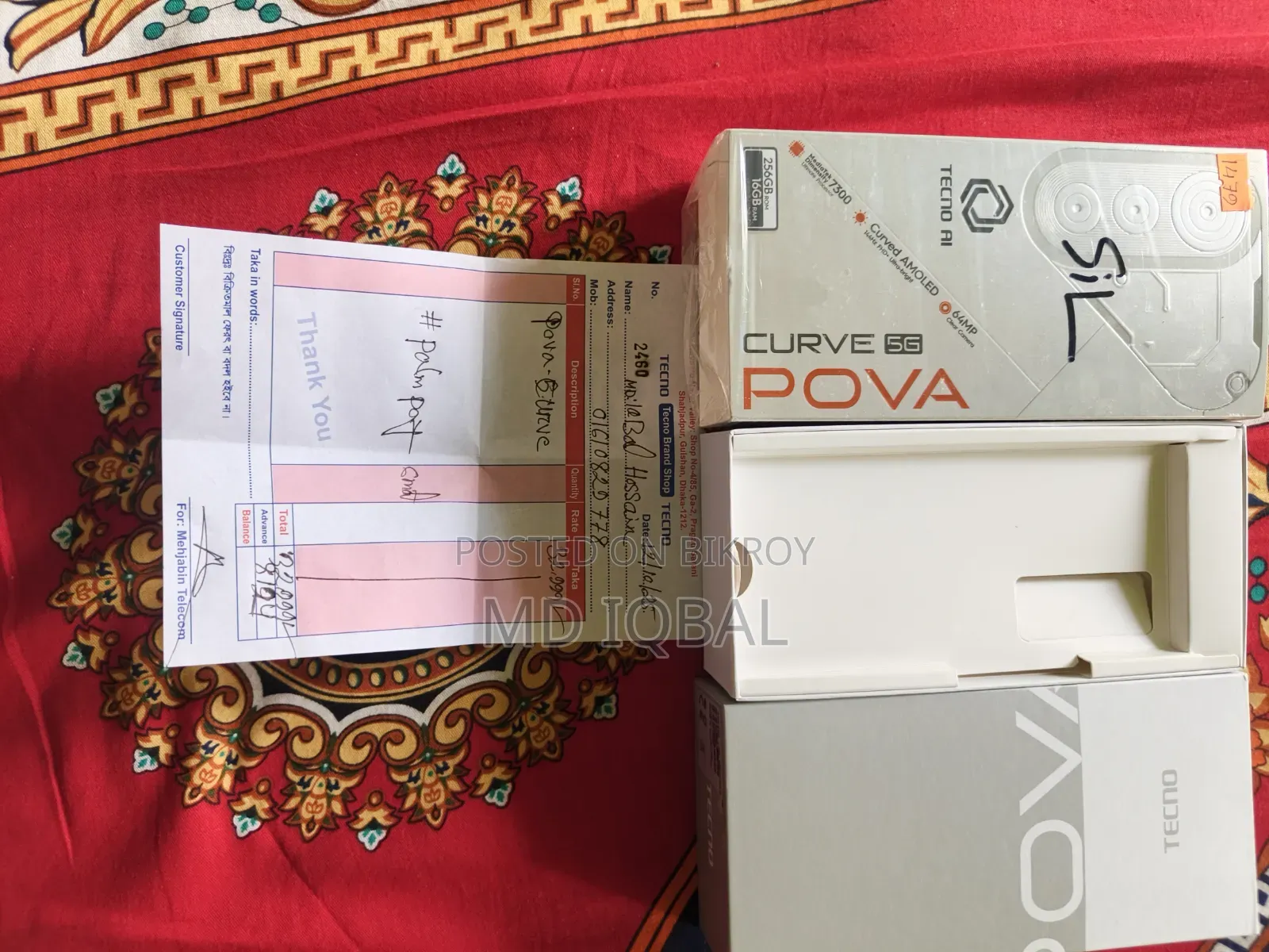 New Tecno Pova 5G 128 GB White