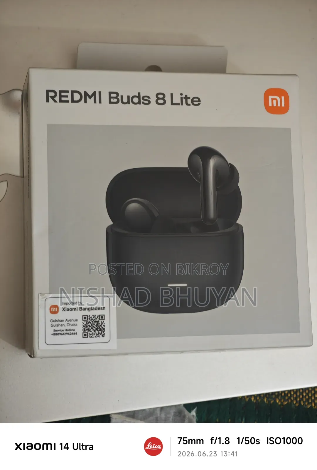 Redmi Buds 8 Lite ব্র্যান্ড নিউ