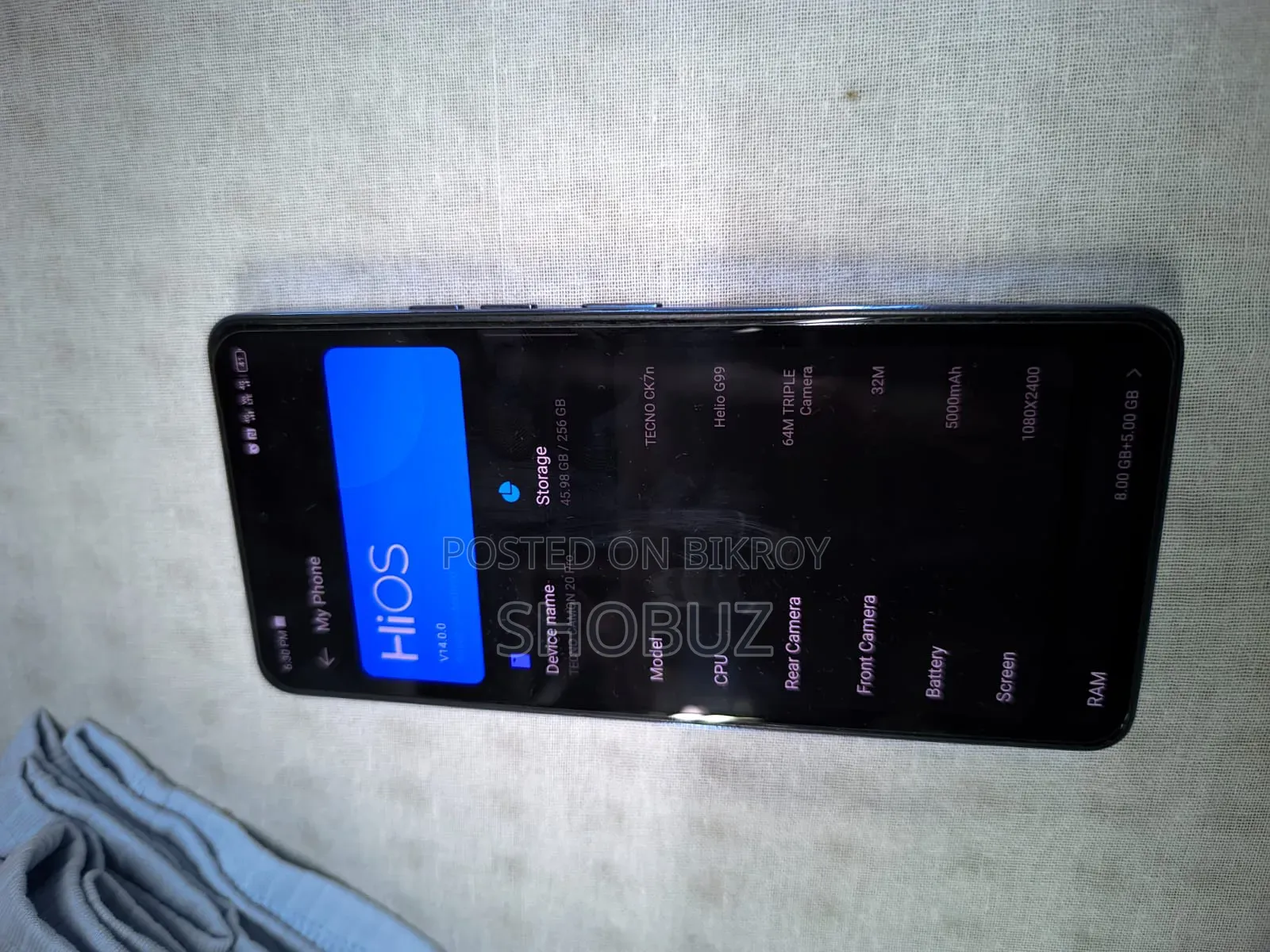 Tecno Camon 20 Pro 256 GB Blue