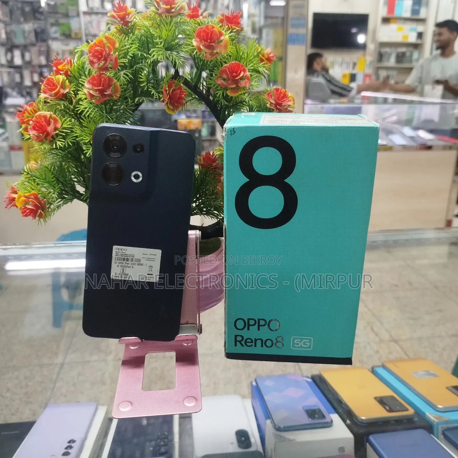 Oppo Reno8 5G 128 GB Black