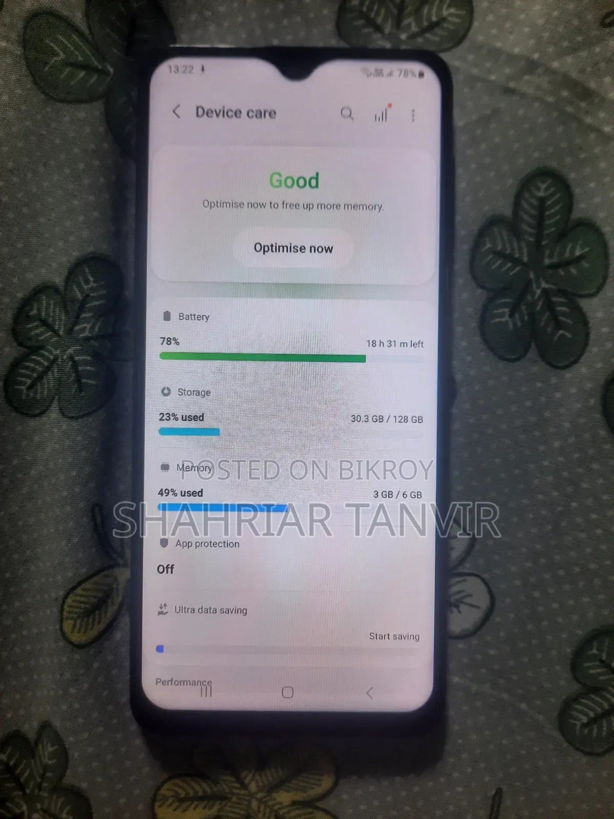 Samsung Galaxy A22 5G 128 GB Black