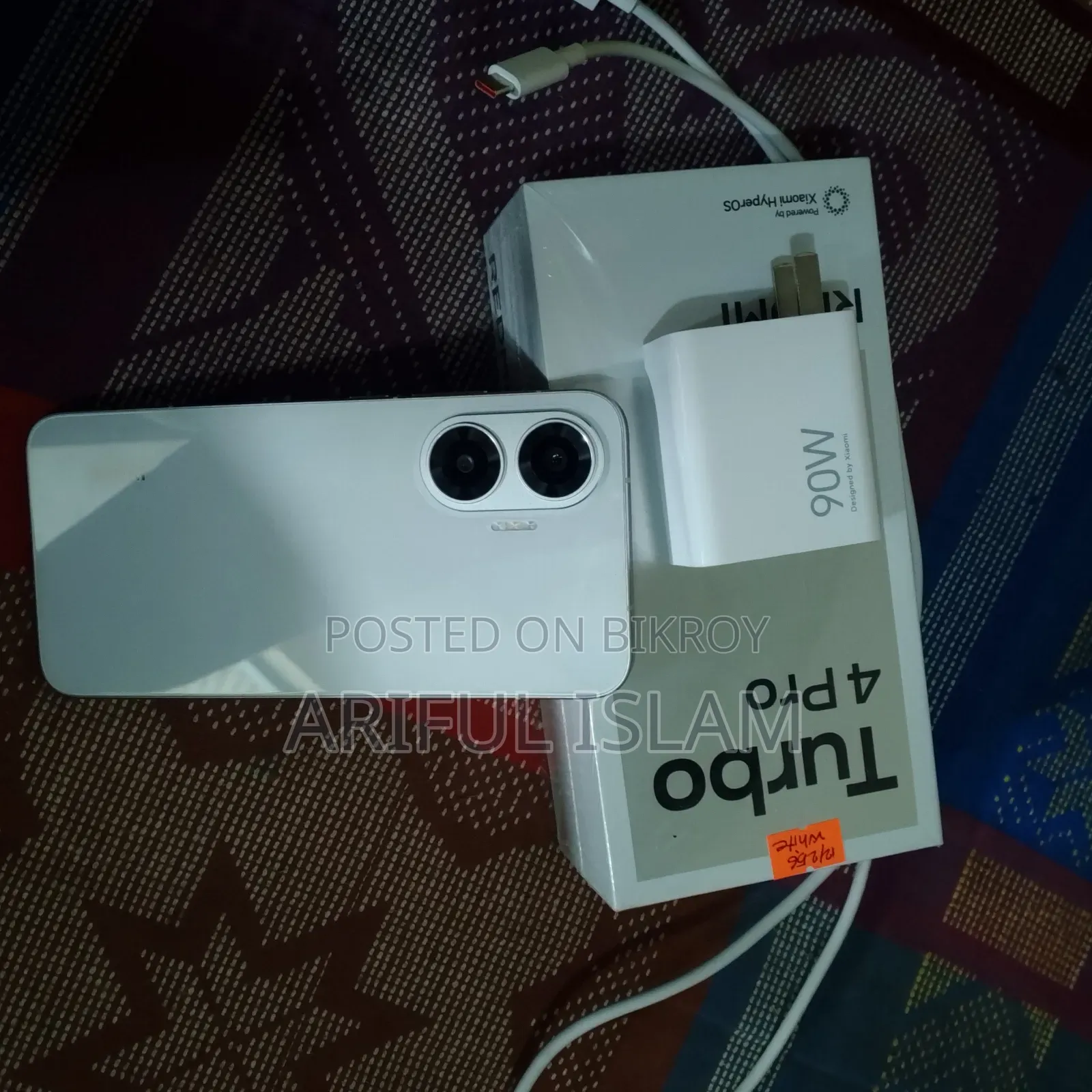 Xiaomi Redmi Turbo 4 Pro 256 GB White