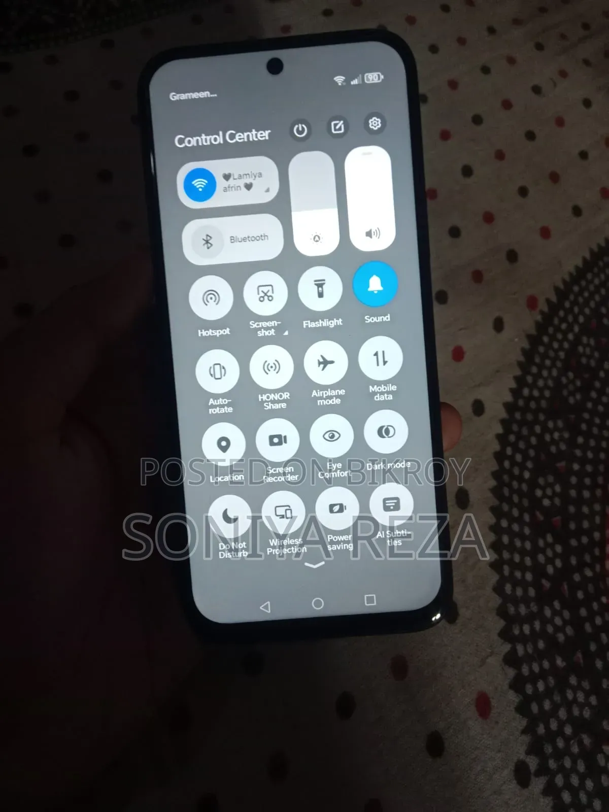 অনার এক্স৬সি ২৫৬ জিবি কালো