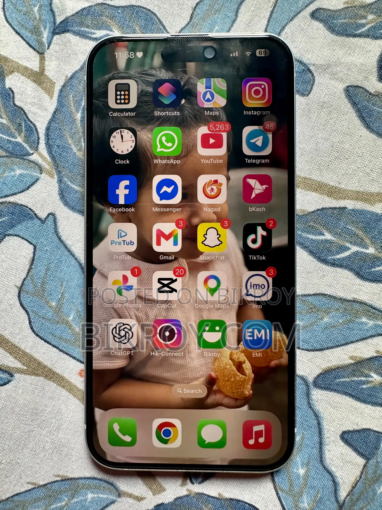 New Apple iPhone 15 Plus 128 GB White