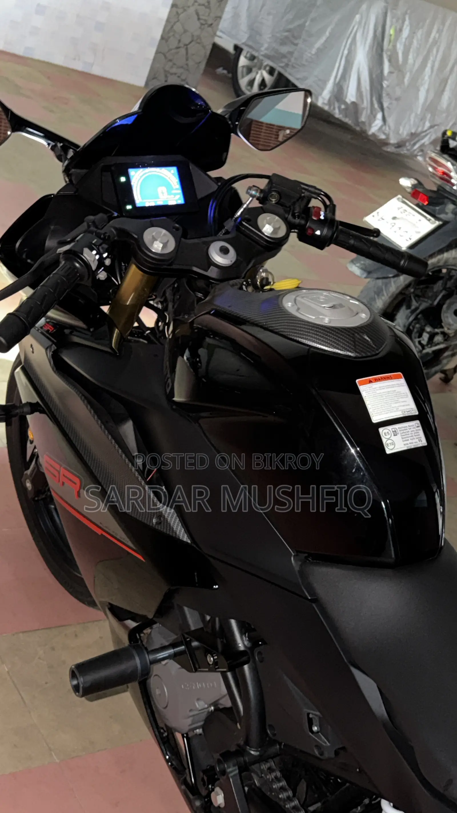 CFMoto 250SR 2025 Black